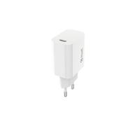 Chargeur Secteur USB-C 20W Plastique Recyclé Blanc