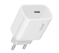 LinQ Chargeur secteur USB-C 20W Power Delivery Blanc