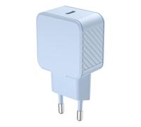 Chargeur Secteur USB-C 20W Power Delivery FastCharge Bleu