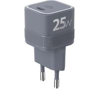 Chargeur Secteur USB-C 25W Power Delivery Modèle Cube Ultra-Compact Force Power Gris