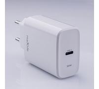 Chargeur Secteur USB-C 30W PD QC Ultra Rapide Maxlife Blanc