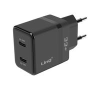 Chargeur Secteur USB-C 33W Power Delivery LinQ Noir