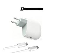 Chargeur Secteur USB C 45W pour Google Pixel 10 10Pro 10a 9 Pro XL 9a 8 8a 7 7Pro 7a 6 6Pro 6a 5 5a 4 4a 5G 3 3a Fold,Chargeur Rapide pour Tablette Netzteil Charger Secker Prise et Cable Type C 2m