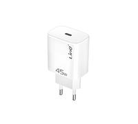 Chargeur Secteur USB-C 45W Power Delivery 3.0 Charge Rapide Blanc