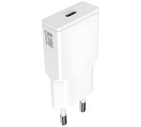Chargeur Secteur USB-C GaN 30W Format Compact Blanc