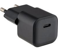 Chargeur Secteur Usb-C Nano Pd 20w - Chargement Rapide Des Téléphones,Alimentation Compacte,Technologie Gan,Power Delivery,Charge Sécurisée,Noir