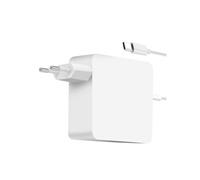 Chargeur Secteur USB C pour MacBook Charge Rapide 61W Câble 1.7m Blanc