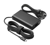 Chargeur Secteur USB-C 65W Recharge Rapide Câble 2.7m Noir pour Ordinateur Portable Dell Lenovo Acer Asus