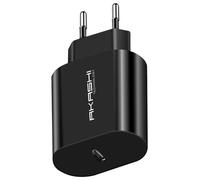 Chargeur Secteur USB-C Power Delivery 20W Format compact Noir Akashi Noir