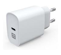 Chargeur Secteur USB-C Power Delivery 20W pour iPhone iPad Charge Rapide Xtrememac Blanc Blanc G