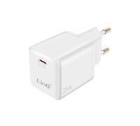 Chargeur Secteur USB-C Power Delivery 25W Charge Rapide Compact Blanc