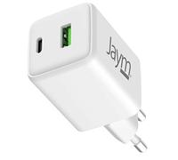 Chargeur Secteur USB-C Power Delivery 30W/USB-A QuickCharge 18W GaN Compact