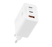 T'nB Chargeur rapide 3 USB-A et USB-C 65W Blanc