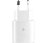 Chargeur Secteur USB-C Samsung Original 25W Câble USB-C Power Delivery 3.0 Blanc