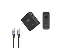 UNITEK Chargeur secteur usb-c / usb-a pd 3.1 gan 140w avec câble usb-c 2m - noir Noir G