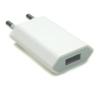 Chargeur Secteur USB Compact 1A Blanc Sachet[850]