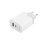 Chargeur Secteur USB et USB-C Quick Charge 3.0 Power Delivery 18W Blanc