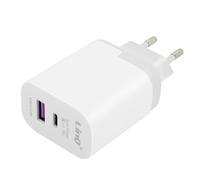 Chargeur Secteur USB et USB-C Quick Charge 3.0 Power Delivery 18W Blanc