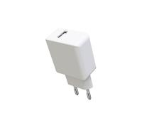 Chargeur Secteur USB Puissance 10W Charge Rapide et Sécurisée Compact Blanc