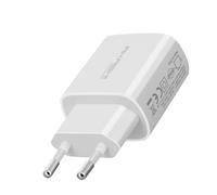 Chargeur Secteur USB type C Power Delivery 18W Recharge Rapide Akashi Blanc