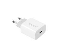 Chargeur Secteur USB Type C Power Delivery 20W Charge Rapide Blanc LinQ Blanc