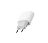 Chargeur Secteur USB type C Puissance de 3A Charge sécurisée - Blanc