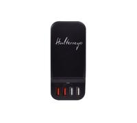 Chargeur secteur USB universel H.Charging HOME 4 ports dont 2 ports ultra-rapides Noir