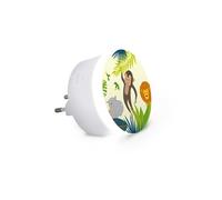 Chargeur secteur veilleuse ronde 2 USB - 2.1 A Jungle - 495024