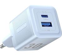 Chargeur secteur, Vention, Feql0-Eu, Usb-C, Usb- A, 30W/30W , Gan (Bleu)