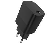 Chargeur secteur WE 1 Port USB-C - 5V/3A, 9V/2.22A, 12V/1.67A, 20W - Power Delivery - Format mini - Noir