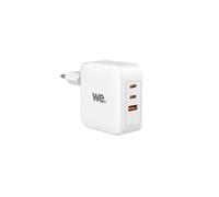 Chargeur secteur WE GaN 2 ports USB-C 1 port USB - 100W - Blanc