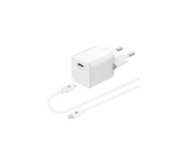 Chargeur secteur Wefix 20 W Blanc + Câble Lightning 1 m