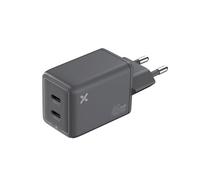 Chargeur secteur Wefix Pro GaN 45 W Double USB-C Gris