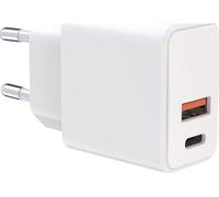 Chargeur Secteur Wow USB-A / USB-C Wow Power Delivery 38W Compact Blanc