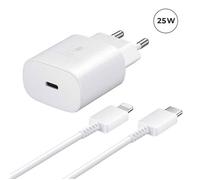 Chargeur secteur - Yuan Yuan - 25W USB-C + câble Lightning 1 m - Blanc - Compatible iPhone XS
