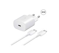 Chargeur secteur - Yuan Yuan - Pour Xiaomi Poco M4 Pro 5G - 25W USB-C - Câble USB-C 1m - Blanc