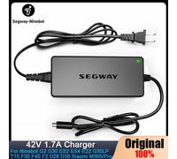 Chargeur Segway d'origine 42V 1,7a pour Ninebot G2 G30 ES2 ES4 E22 G30LP T15 F30 F40 F2 D28 D38 pour chargeur Xiaomi M365/Pro 70W US Plug