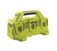 Ryobi Chargeur de batterie RC18640 18V ONE+ Lithium-ion 6 ports