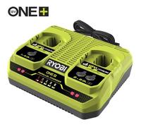 Chargeur simultané lithium 18V - RYOBI - RC18240 - 2 ports - 4,0 A / 2,0 A