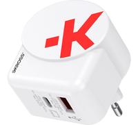 Skross Euro USB Charger AC45PD + USB-C cable Chargeur USB 45 W 1x USB-A, 1x USB-C® Power Delivery blanc intérieure