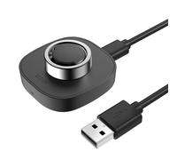 Chargeur Smart Ring compatible avec Oura Ring Gen3 Heritage/Horizon, station de charge portable avec câble USB-C, taille 9