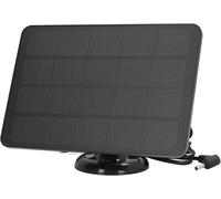 Chargeur Solaire 10 W, Panneau Solaire Portable Sunpower Pour Caméra De Projecteur Annulaire Pour Caméra Ring Stick Up, Étanche Ip65, Support Rotatif À 360 Degrés (Csp4w-Dc-B)[Usbc1160]