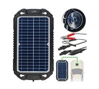 Chargeur solaire 12 V / 10 W pour batterie de voiture - Revolt