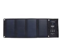 Autre matériels de camping et randonnée GENERIQUE Chargeur Solaire 28W Panneau Solaire avec Trois Ports Usb Etanche Pliable Yypl086