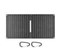 Chargeur Solaire,30W Portable Pliable Recharge Rapide - Chargeur de Batterie Pliable à Panneau Solaire | pour Jardin Camping Randonnée Vélo Pêche