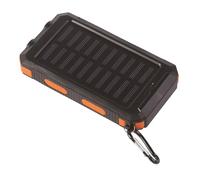 Chargeur Solaire - 5V = 2.1a, Chargeur À Charge Rapide,Appareil De Charge Rapide pour Téléphone Portable avec Lampe De Poche Et 20000mAh - pour Le Camping, la Randonnée Ainsi Que Le Plein Air