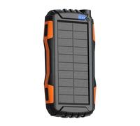 Chargeur solaire - Banque d'alimentation haute capacité, dispositif de charge rapide léger, conception extérieure, charge multiport fiable, équipement de camping premium, ordinateur de caméra du télép