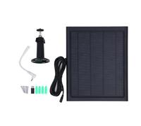 Chargeur Solaire Chargeur 6W Montage réglable pour Arlo Outdoor Camera (Csp6w-t-b)