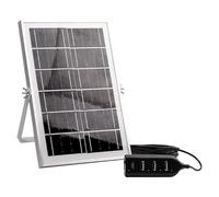 Chargeur solaire - Chargeur portable | Chargeur de panneau solaire | Sortie de chargeur USB pour panneau solaire | 4 ports USB haute efficacité accessoires de camping flexibles pour alimentation