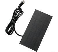 Chargeur solaire compact de 1,2 W, port de type C, léger